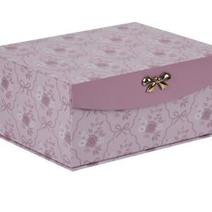 Viral Dollar General Pink Floral Decorative Box